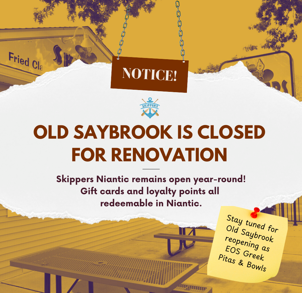 Old Saybrook Closed for Renovation
